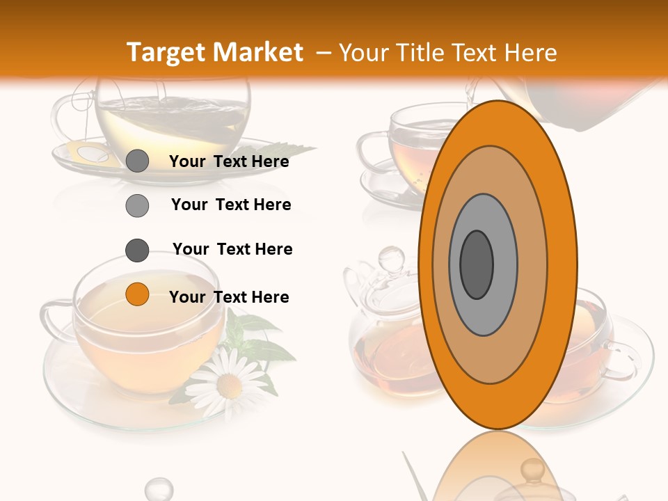 Pouring Breakfast Teapot PowerPoint Template