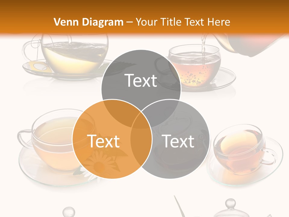 Pouring Breakfast Teapot PowerPoint Template