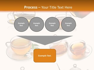 Pouring Breakfast Teapot PowerPoint Template