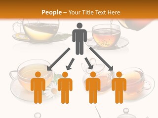 Pouring Breakfast Teapot PowerPoint Template