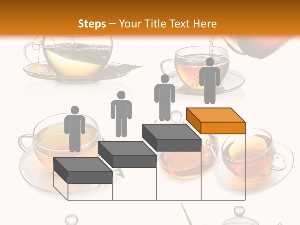 Pouring Breakfast Teapot PowerPoint Template