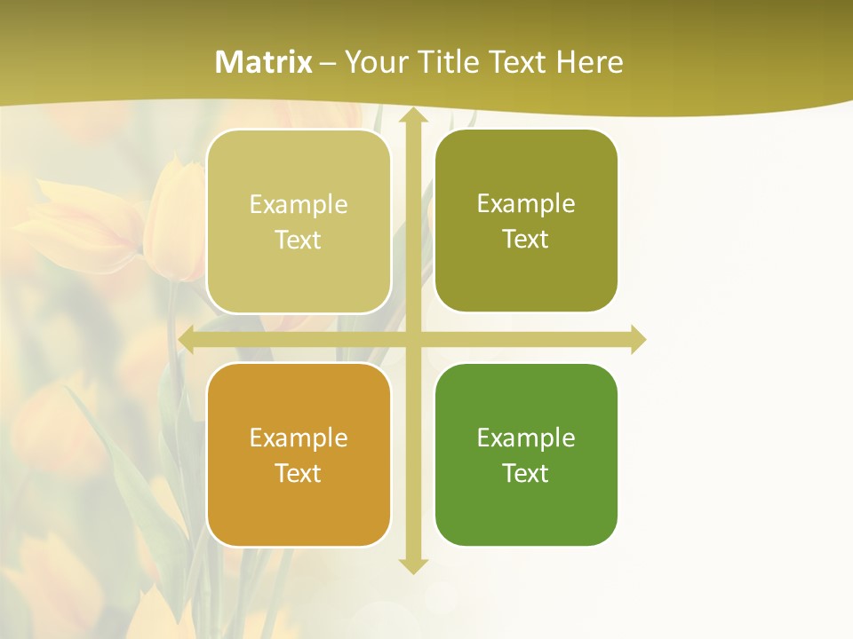 Petals Living Plant Agriculture PowerPoint Template