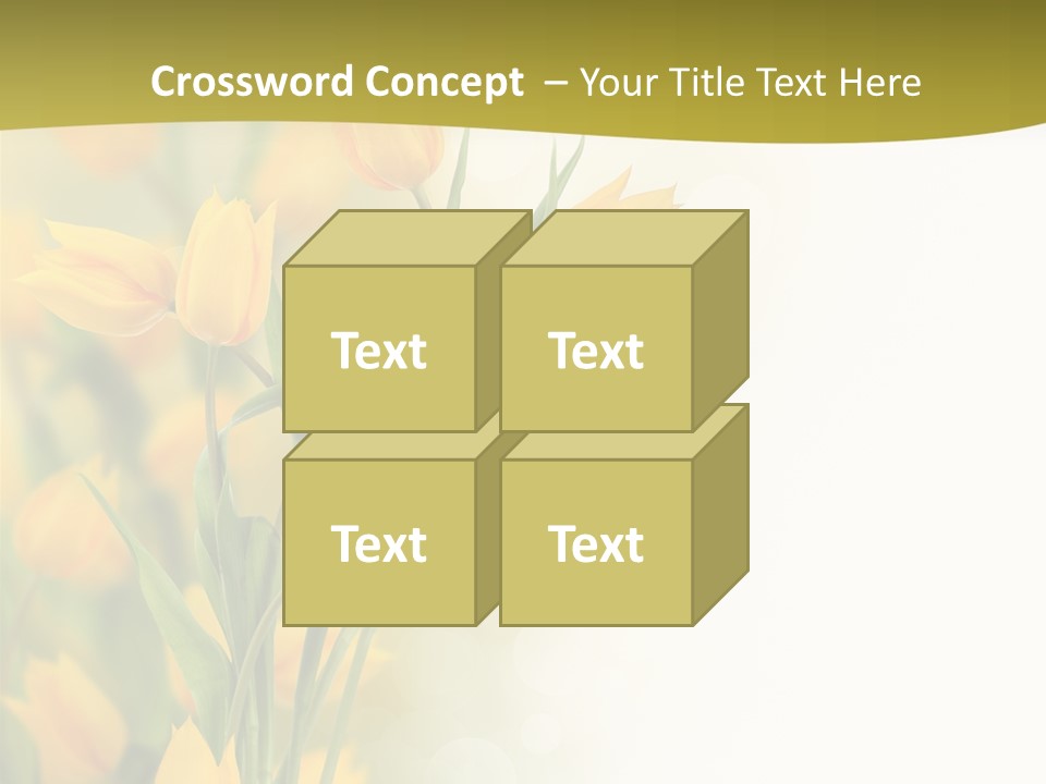 Petals Living Plant Agriculture PowerPoint Template