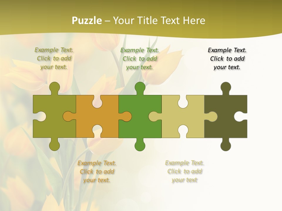 Petals Living Plant Agriculture PowerPoint Template