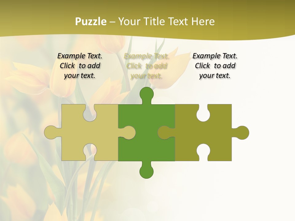 Petals Living Plant Agriculture PowerPoint Template