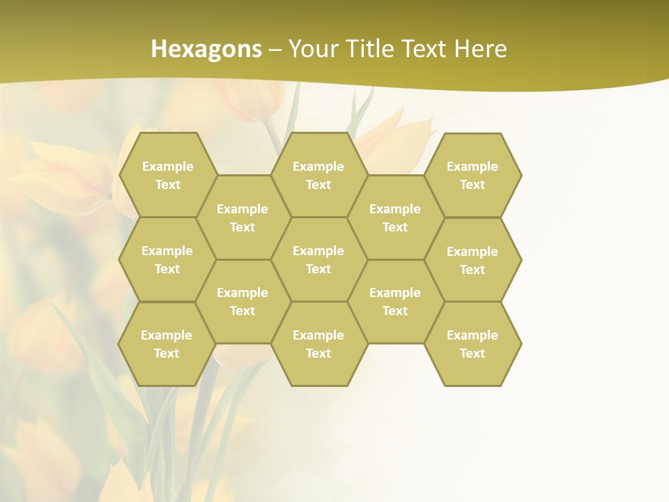 Petals Living Plant Agriculture PowerPoint Template