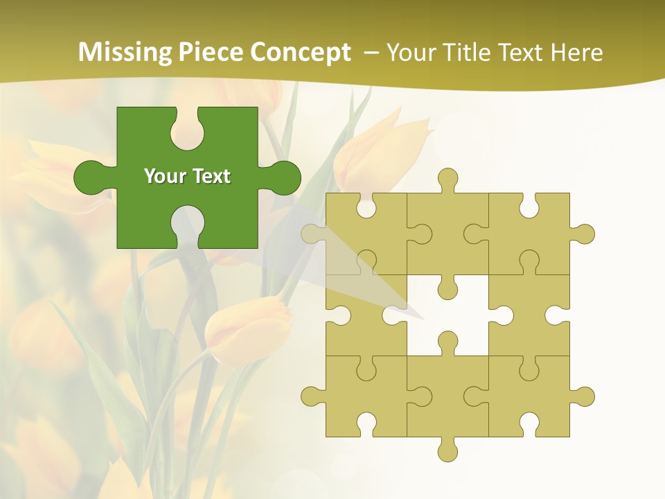 Petals Living Plant Agriculture PowerPoint Template