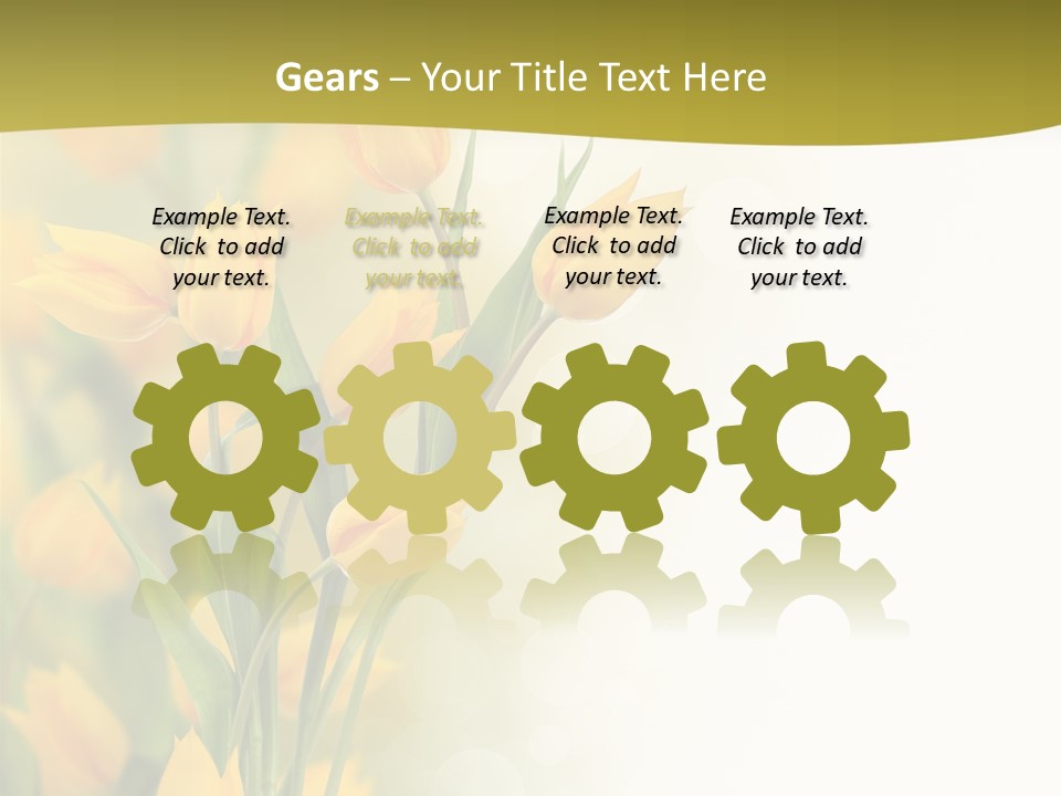 Petals Living Plant Agriculture PowerPoint Template