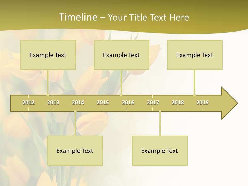 Petals Living Plant Agriculture PowerPoint Template
