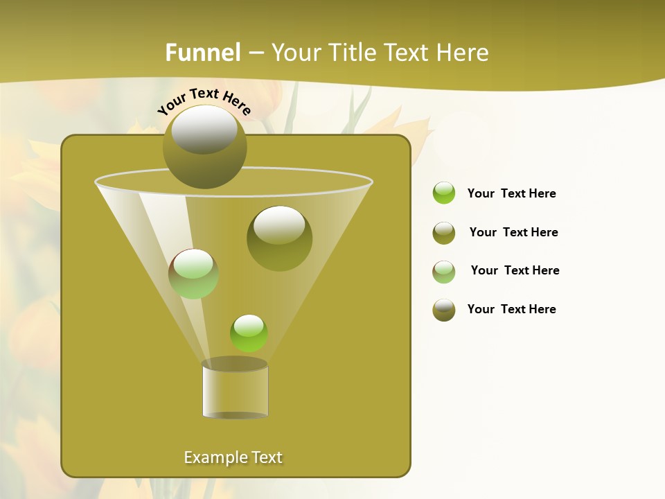 Petals Living Plant Agriculture PowerPoint Template
