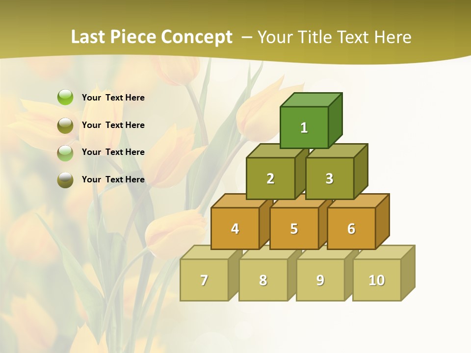 Petals Living Plant Agriculture PowerPoint Template