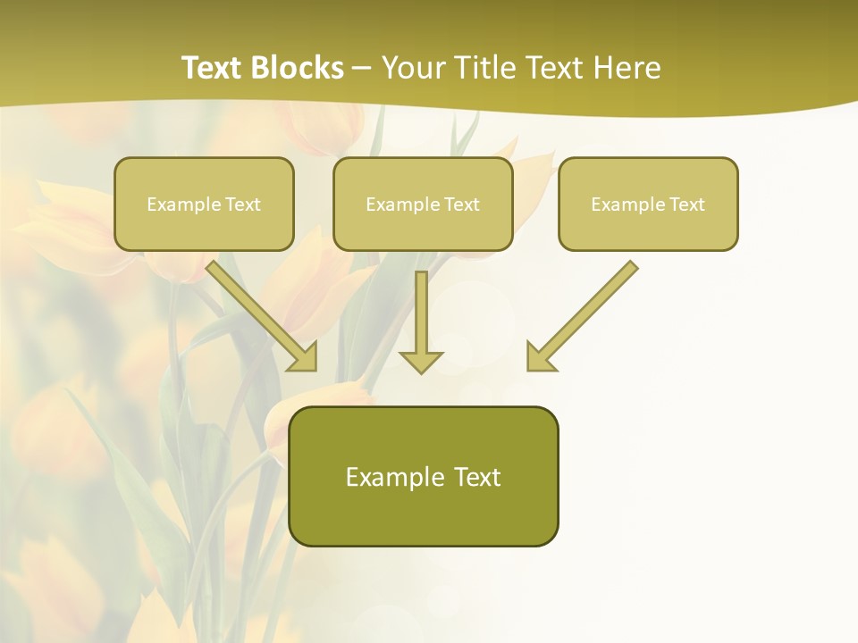 Petals Living Plant Agriculture PowerPoint Template