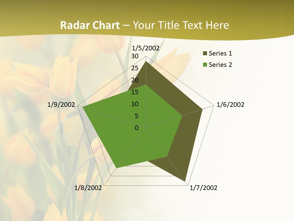 Petals Living Plant Agriculture PowerPoint Template