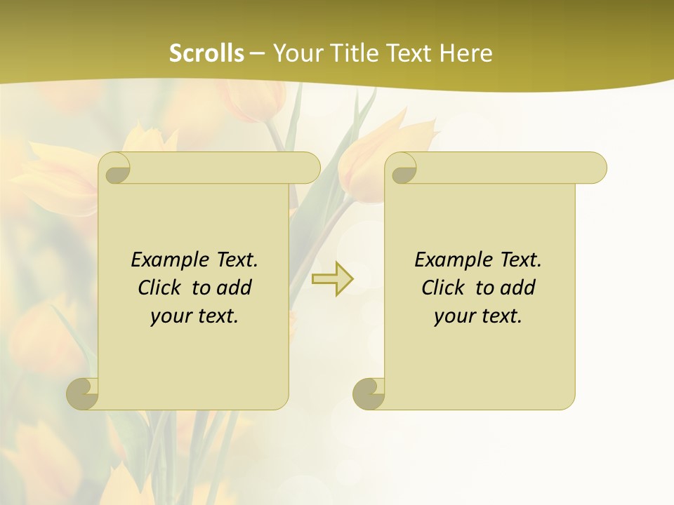 Petals Living Plant Agriculture PowerPoint Template