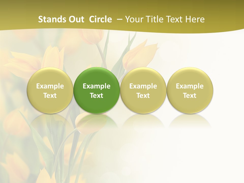 Petals Living Plant Agriculture PowerPoint Template
