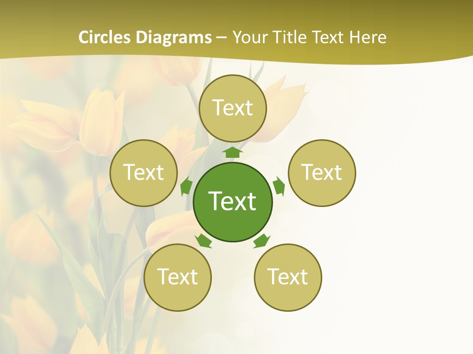 Petals Living Plant Agriculture PowerPoint Template