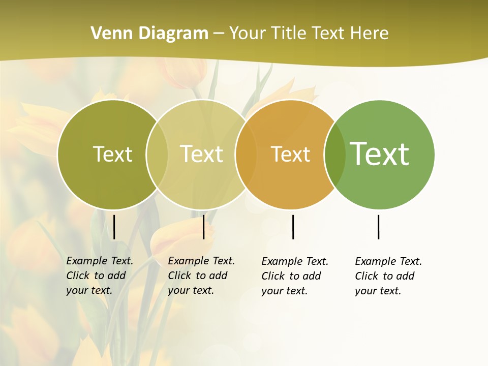 Petals Living Plant Agriculture PowerPoint Template