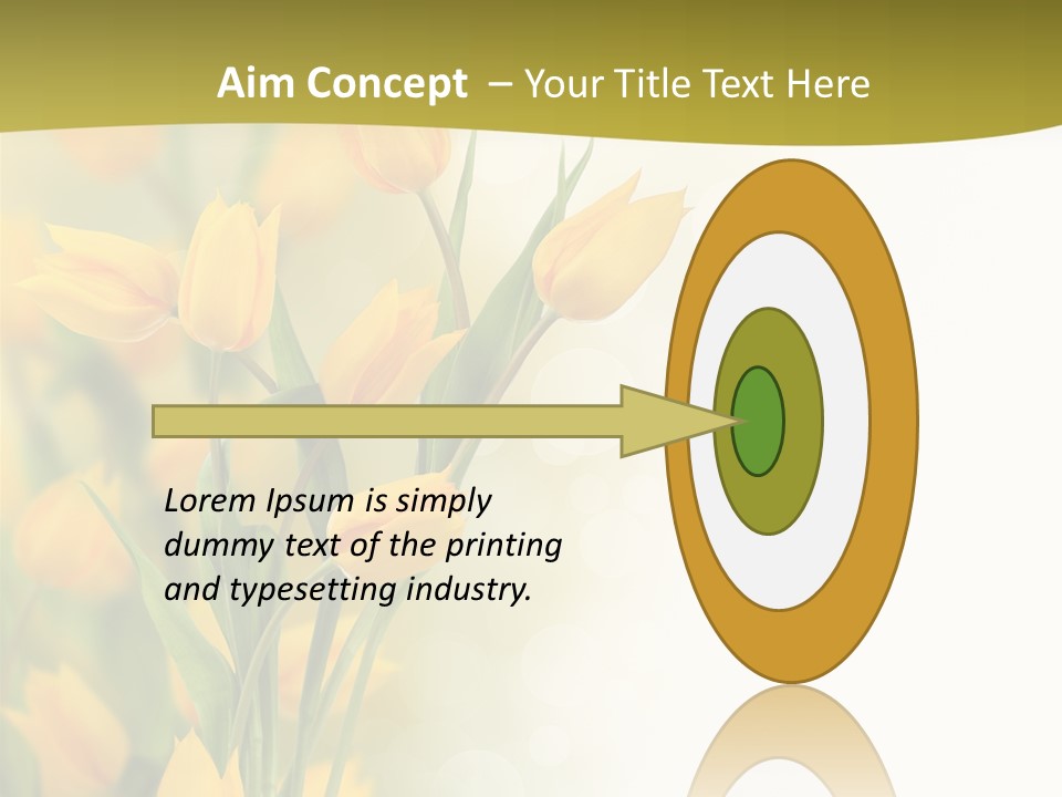 Petals Living Plant Agriculture PowerPoint Template