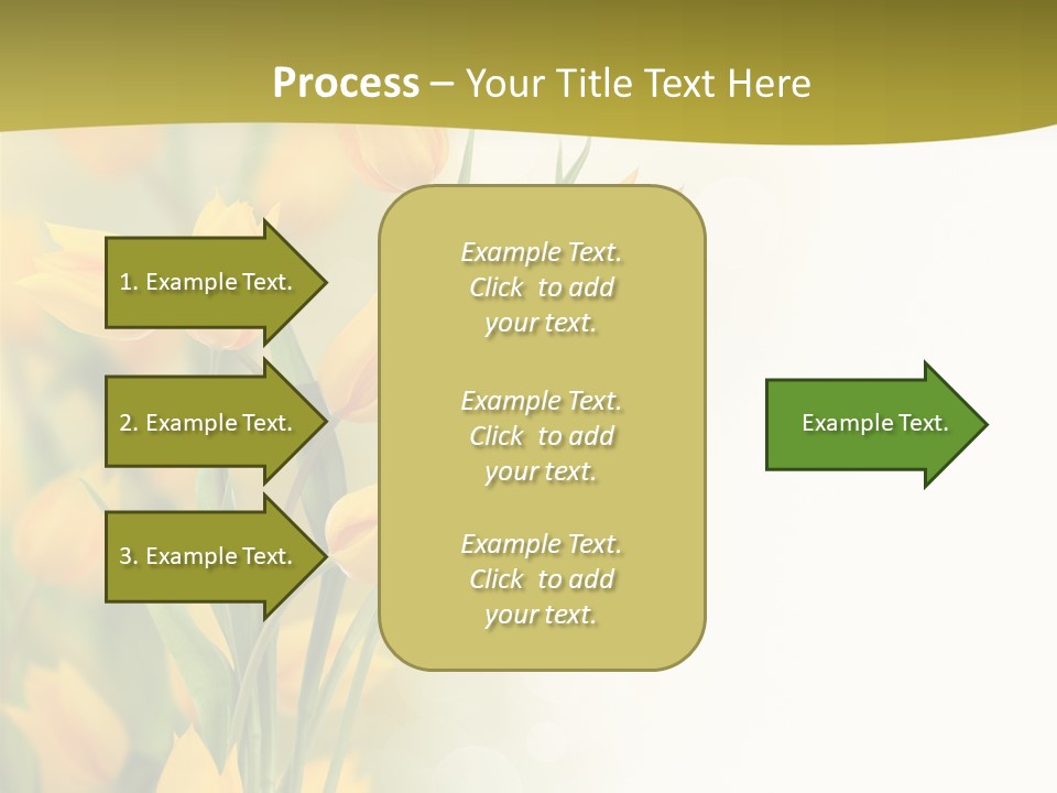 Petals Living Plant Agriculture PowerPoint Template