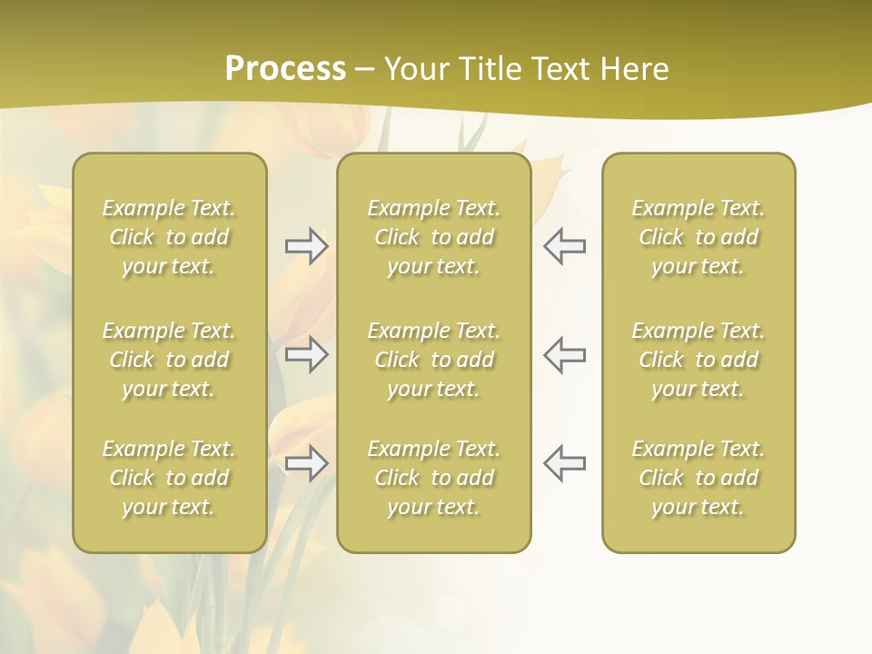 Petals Living Plant Agriculture PowerPoint Template