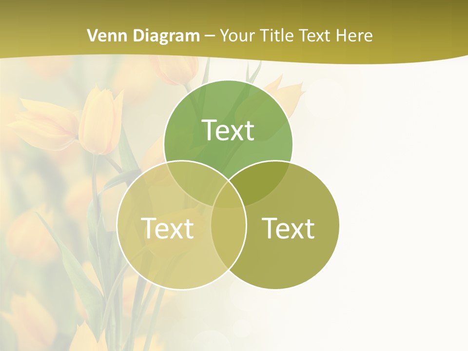 Petals Living Plant Agriculture PowerPoint Template
