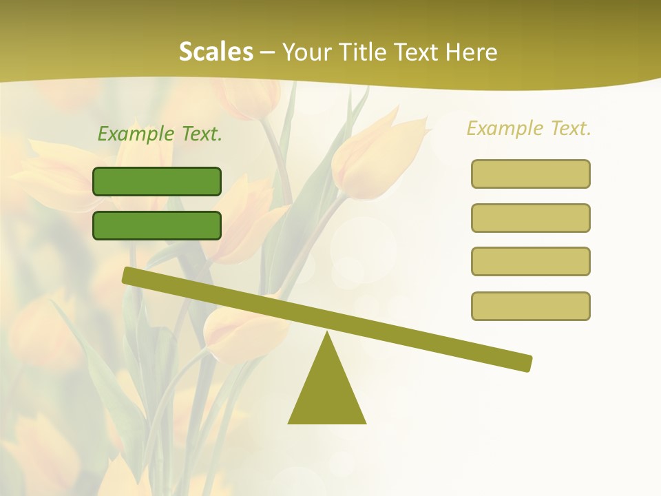 Petals Living Plant Agriculture PowerPoint Template