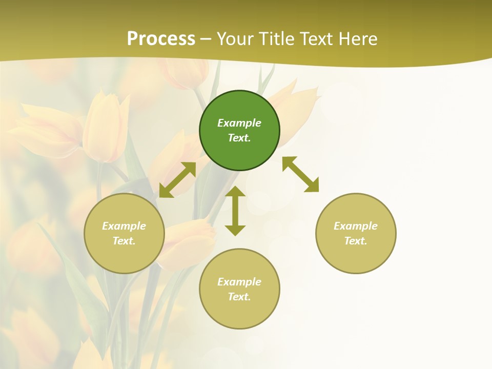 Petals Living Plant Agriculture PowerPoint Template