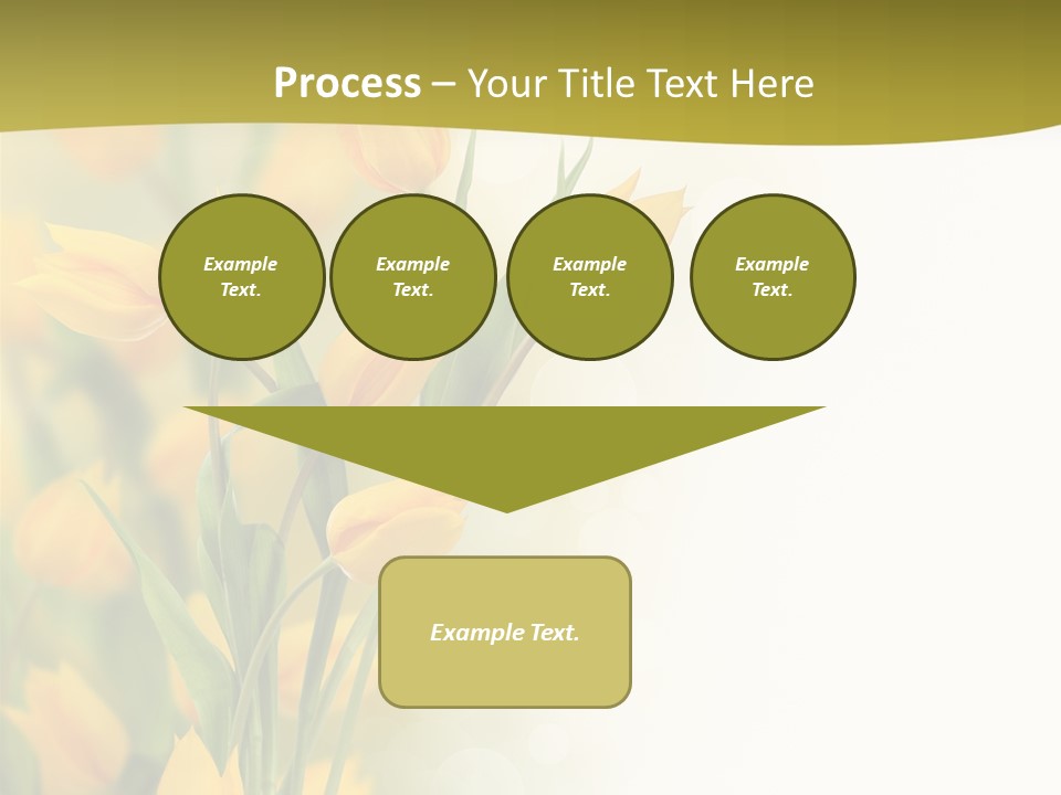 Petals Living Plant Agriculture PowerPoint Template