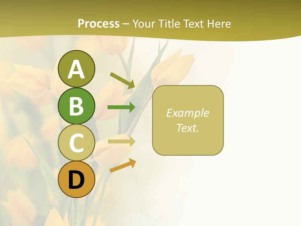 Petals Living Plant Agriculture PowerPoint Template