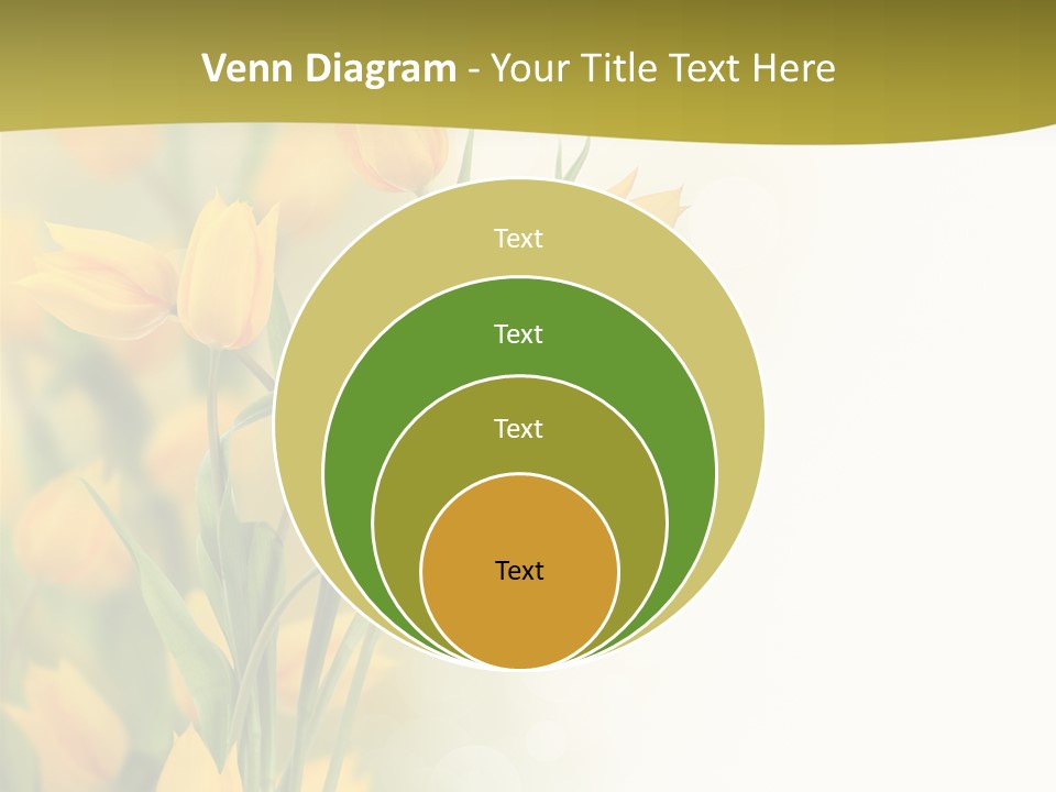 Petals Living Plant Agriculture PowerPoint Template