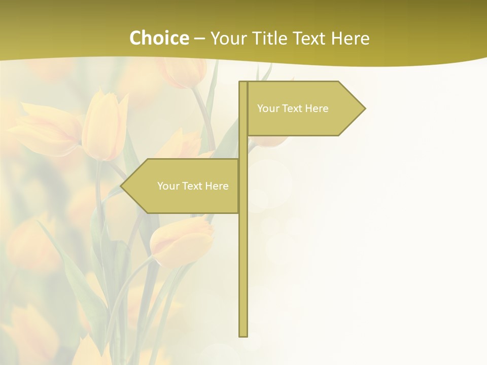 Petals Living Plant Agriculture PowerPoint Template