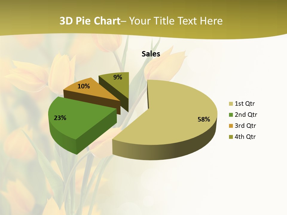 Petals Living Plant Agriculture PowerPoint Template