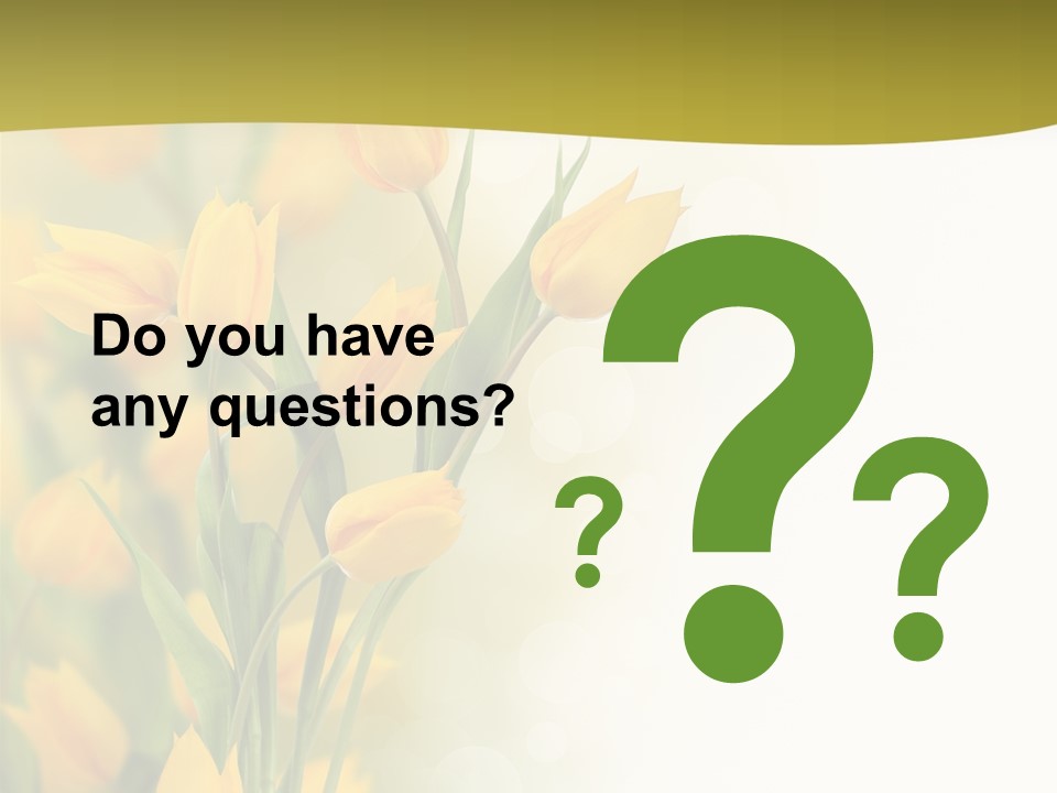 Petals Living Plant Agriculture PowerPoint Template