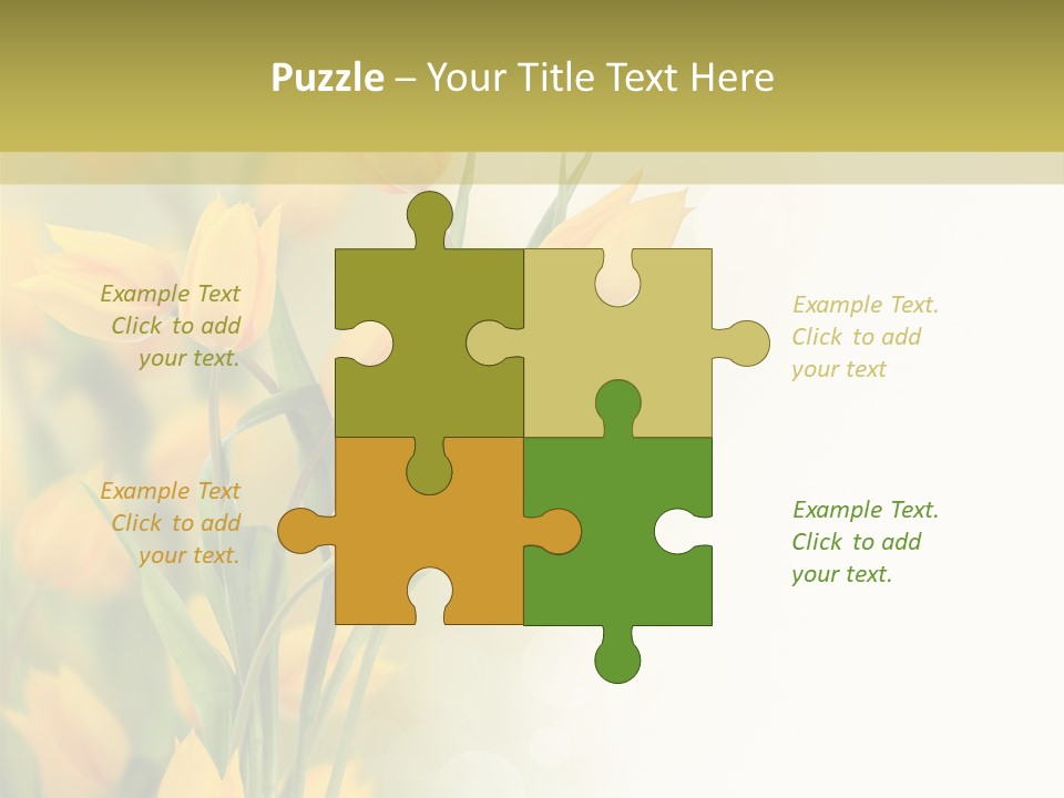 Blossom Plant Agriculture PowerPoint Template