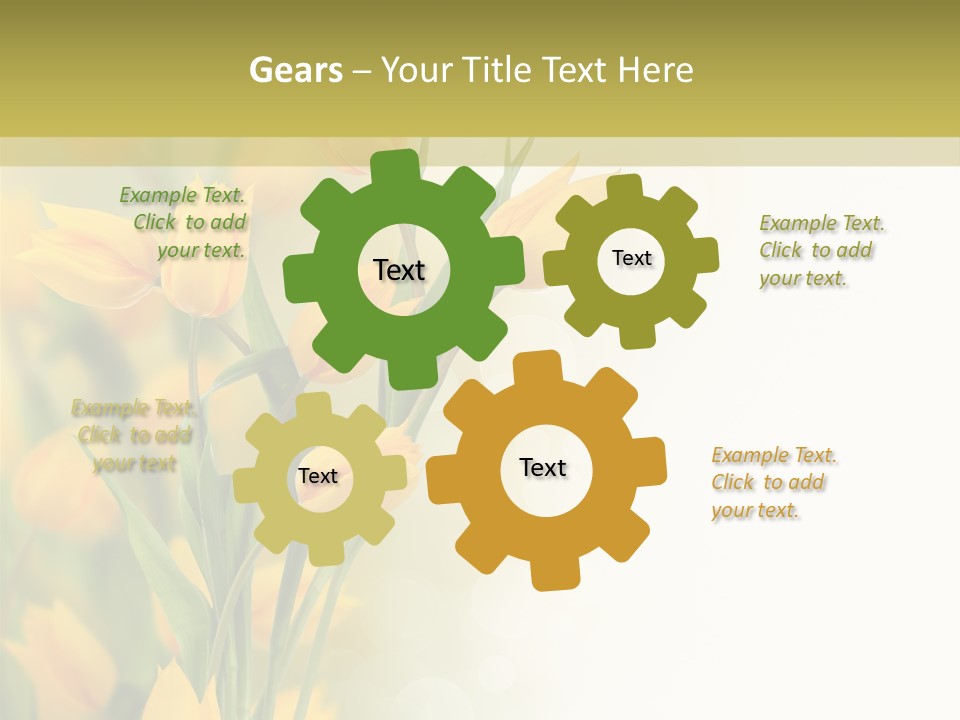 Blossom Plant Agriculture PowerPoint Template