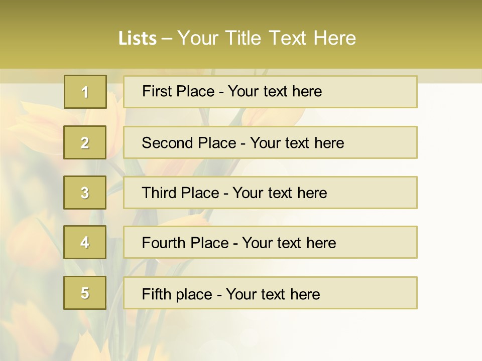 Blossom Plant Agriculture PowerPoint Template