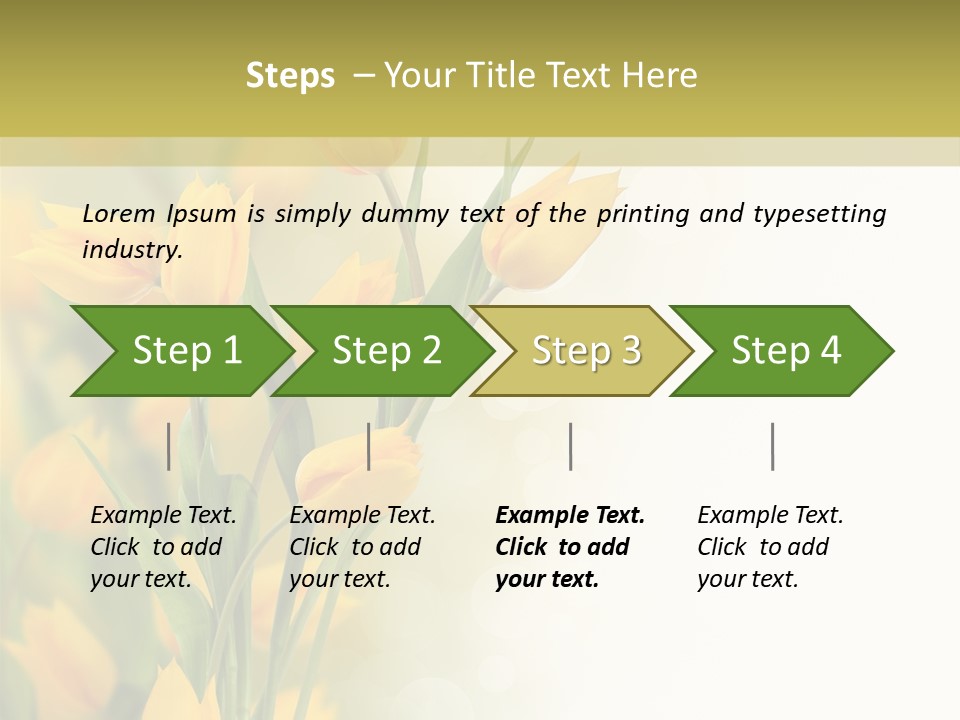 Blossom Plant Agriculture PowerPoint Template