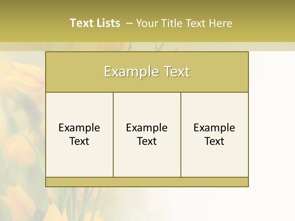 Blossom Plant Agriculture PowerPoint Template