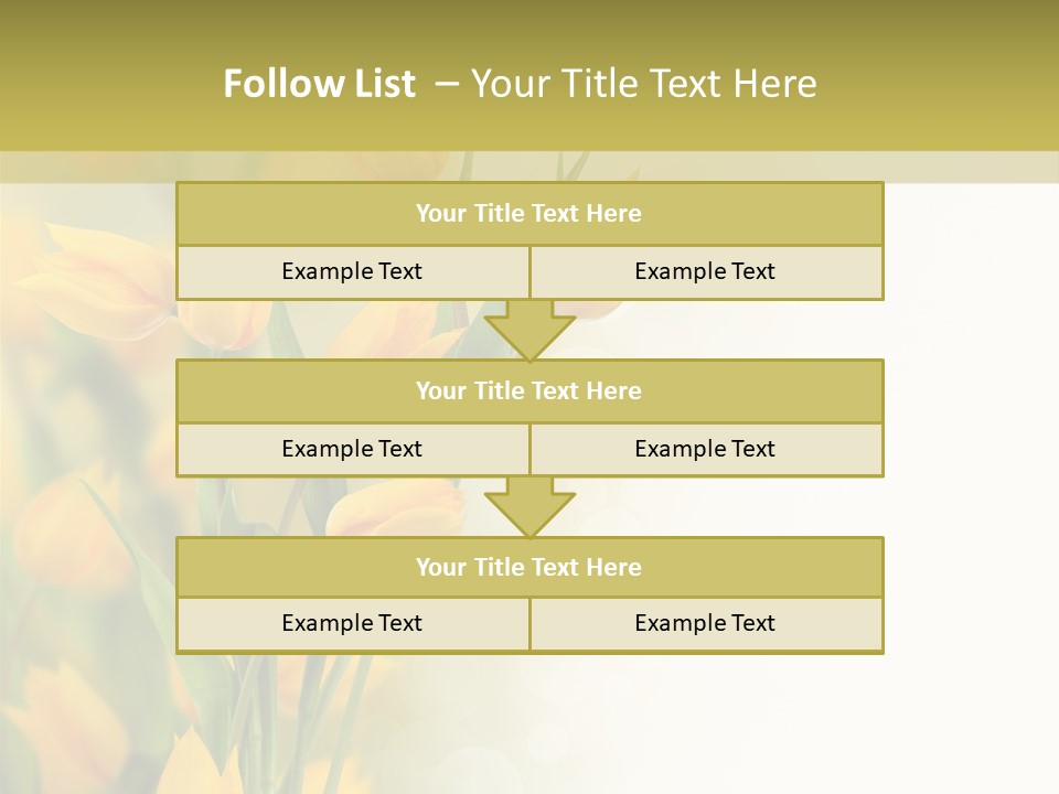 Blossom Plant Agriculture PowerPoint Template