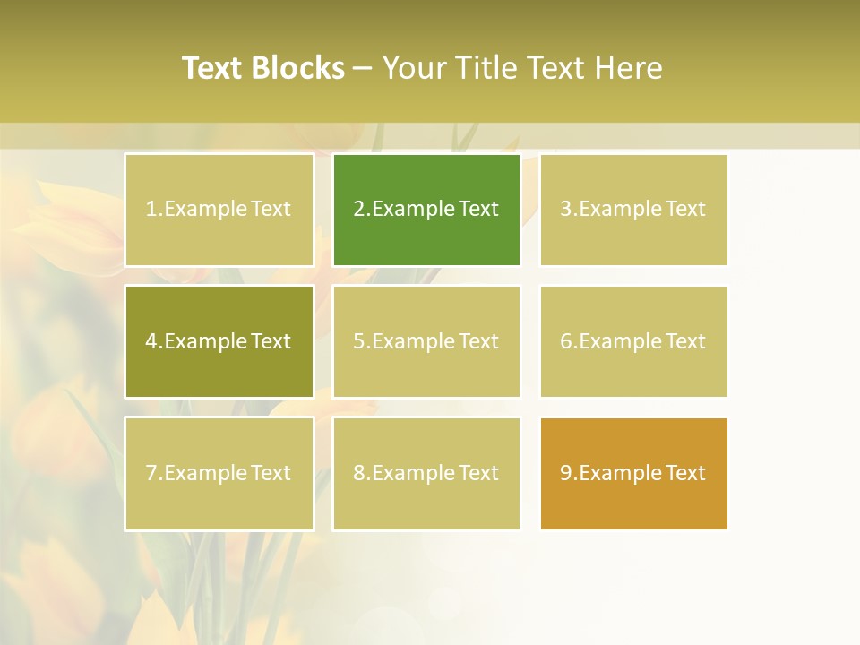Blossom Plant Agriculture PowerPoint Template