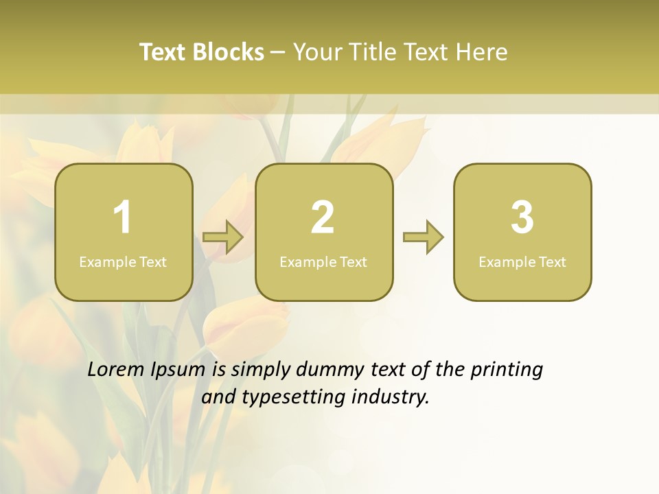 Blossom Plant Agriculture PowerPoint Template