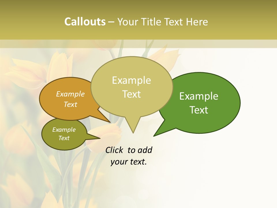 Blossom Plant Agriculture PowerPoint Template