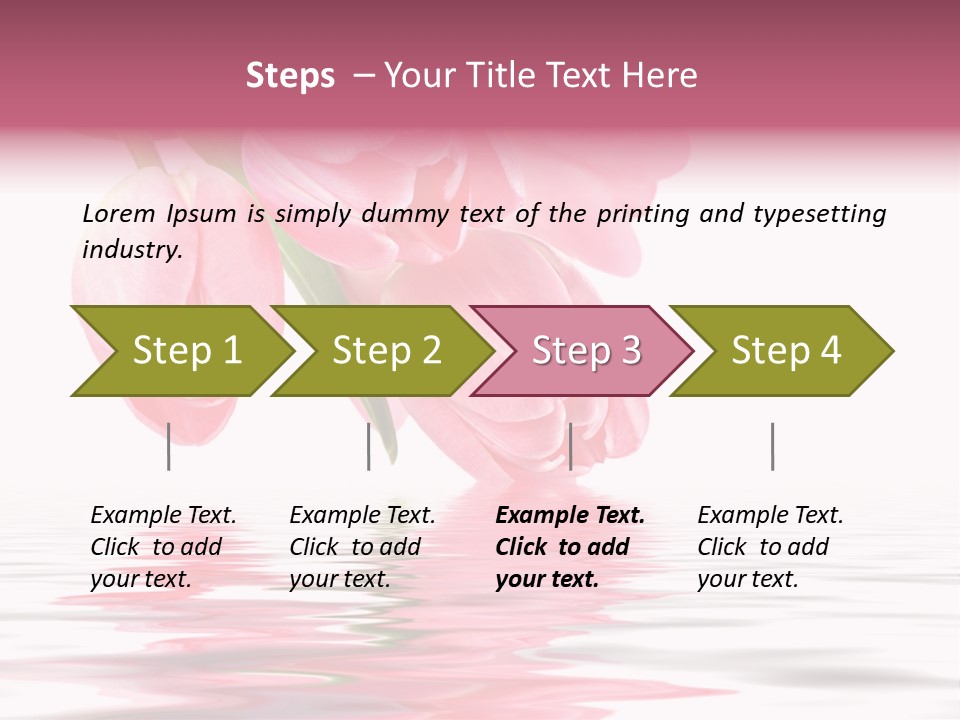 Nature Background Elegant PowerPoint Template