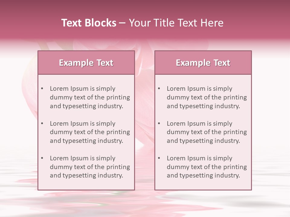 Nature Background Elegant PowerPoint Template