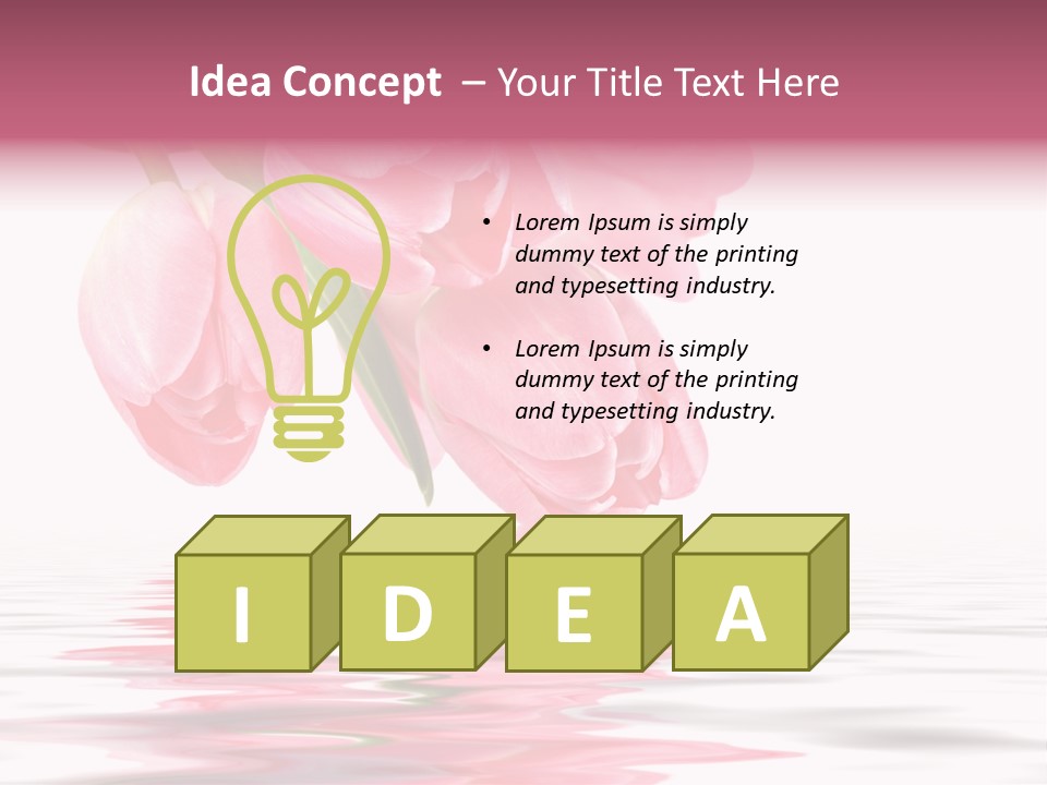 Nature Background Elegant PowerPoint Template