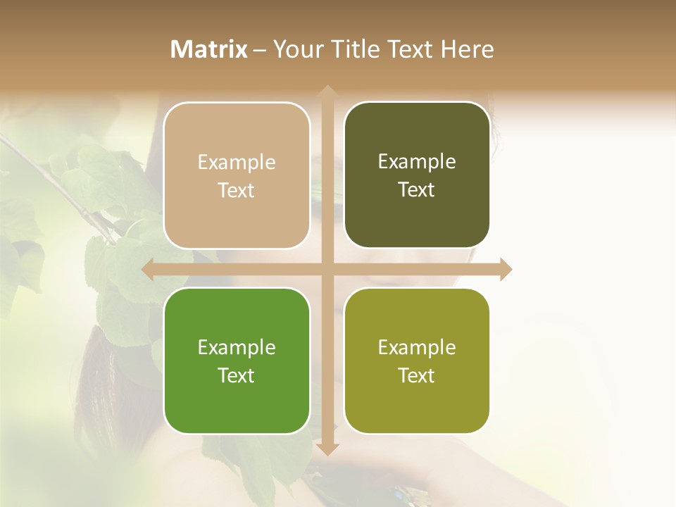 Make Up Perfect Eye PowerPoint Template