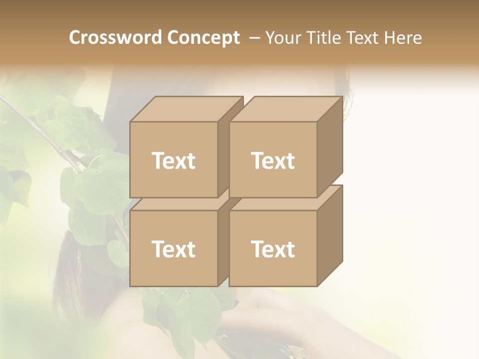 Make Up Perfect Eye PowerPoint Template