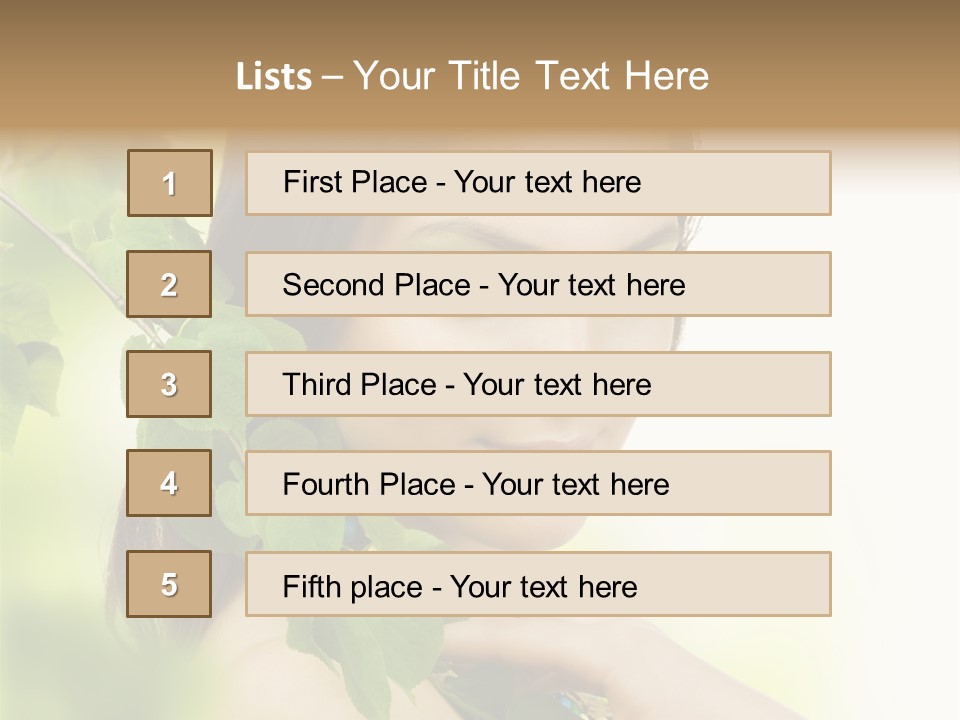 Make Up Perfect Eye PowerPoint Template