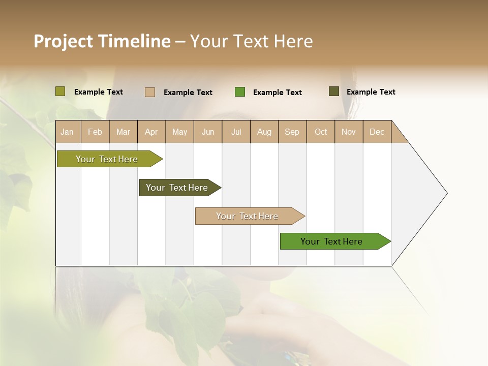 Make Up Perfect Eye PowerPoint Template