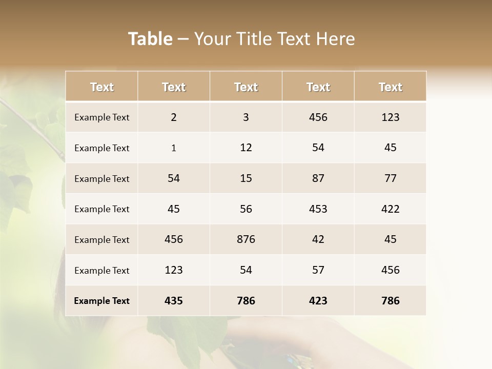 Make Up Perfect Eye PowerPoint Template